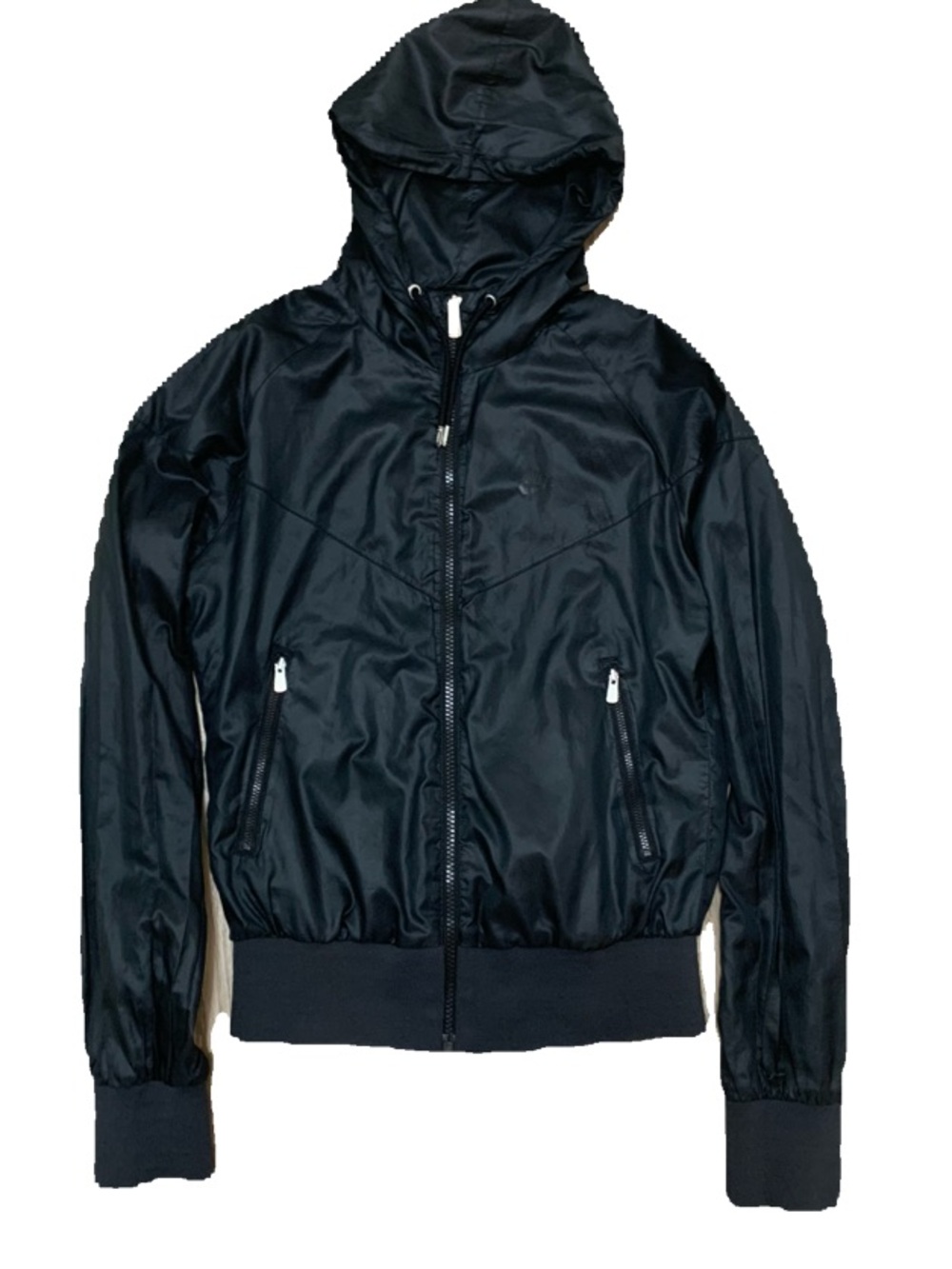 Nike The Windrunner Jacket Outdoors Sportswear Womens S Black Full Zip